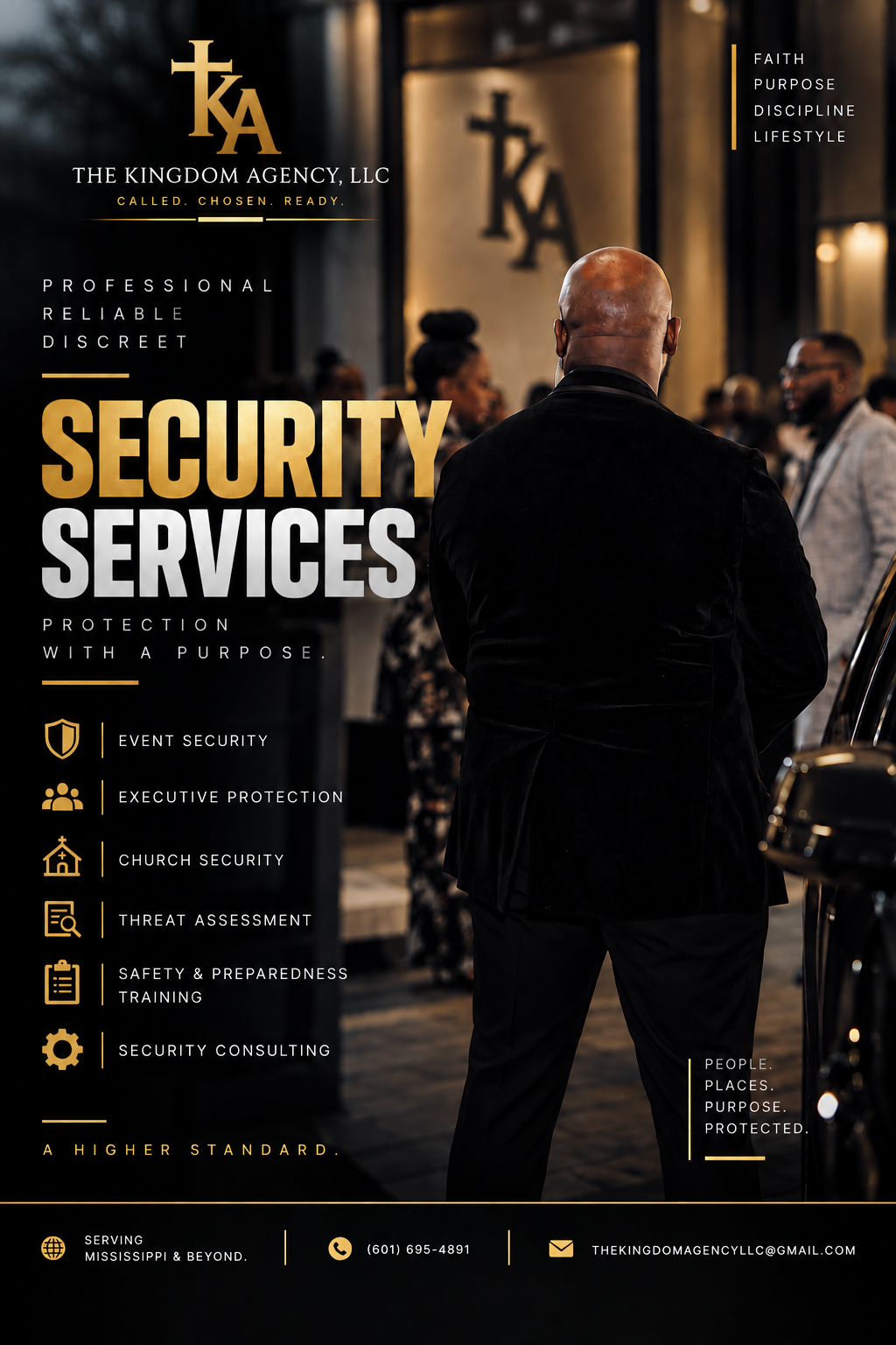 The Kingdom Agency security services artwork